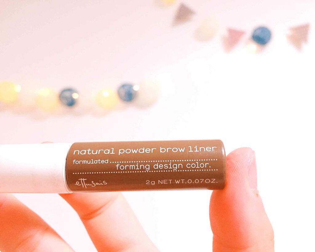 チップオン アイブロー/ettusais/パウダーアイブロウを使ったクチコミ（2枚目）