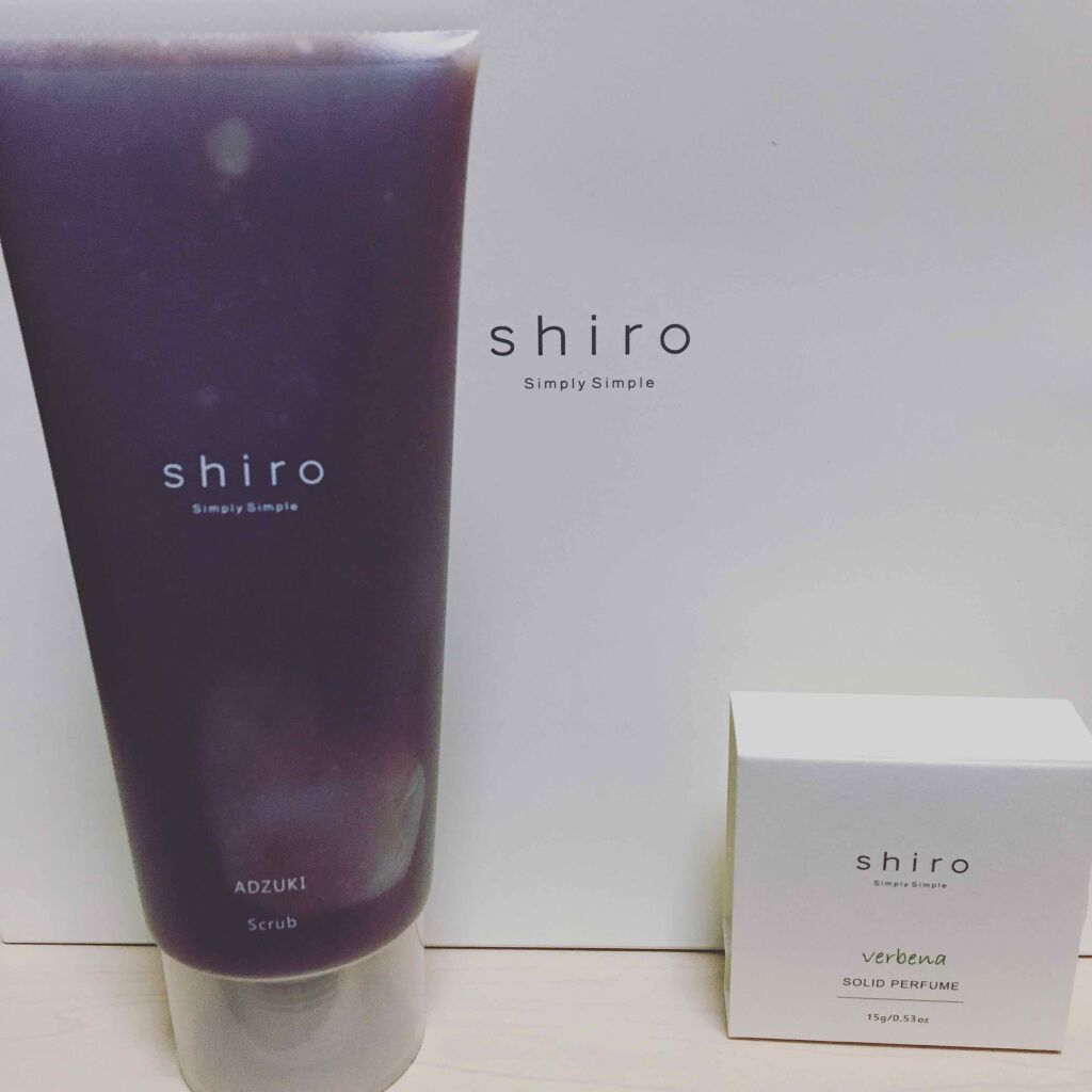 あずきスクラブ/SHIRO/スクラブ・ゴマージュを使ったクチコミ(1枚目)