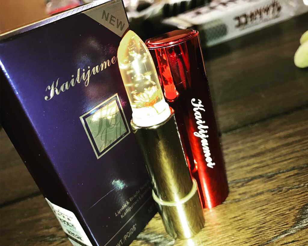 フラワーリップスティック/Kailijumei/口紅を使ったクチコミ(1枚目)