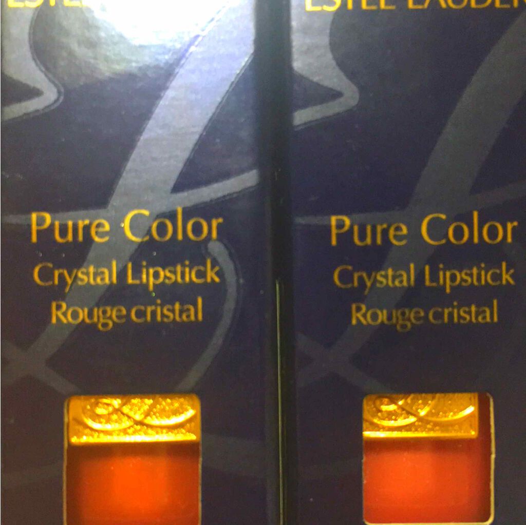 ピュア カラー クリスタル シアー リップスティック/ESTEE LAUDER/口紅を使ったクチコミ（1枚目）