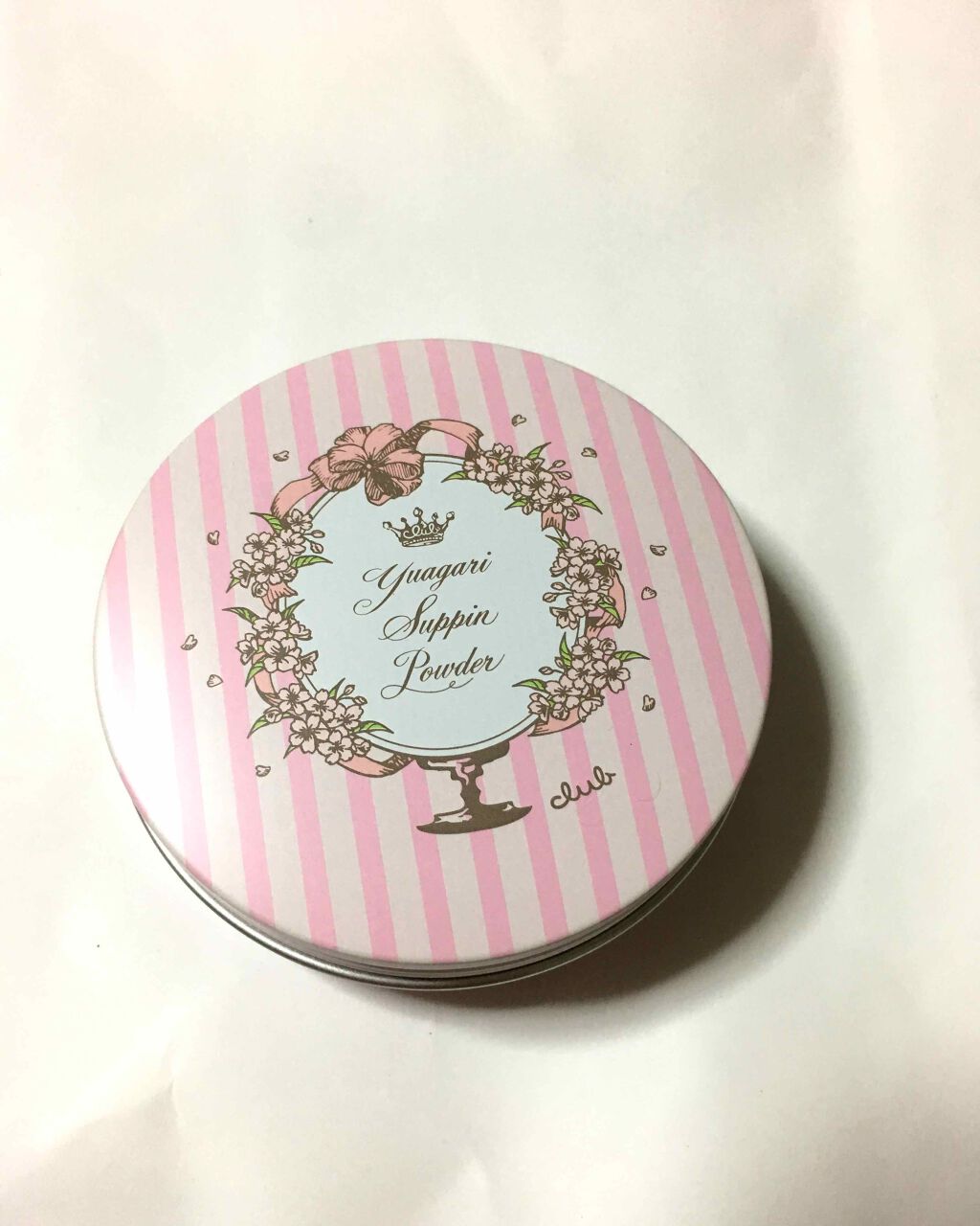 すっぴんパウダー B サクラスウィートソローの香り 2022/クラブ/プレストパウダーを使ったクチコミ（1枚目）