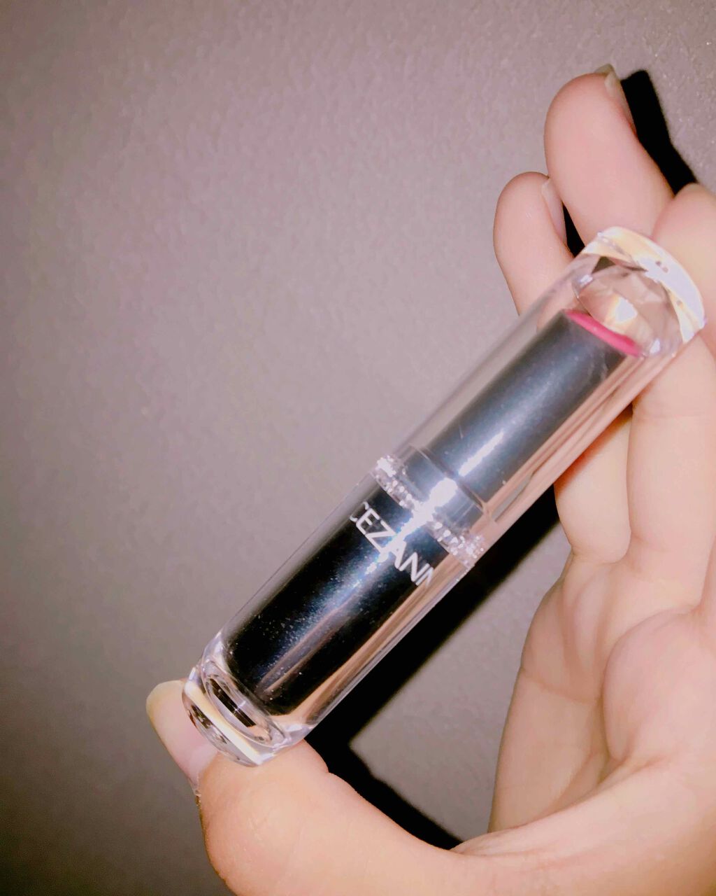 ラスティンググロスリップ/CEZANNE/口紅を使ったクチコミ(1枚目)