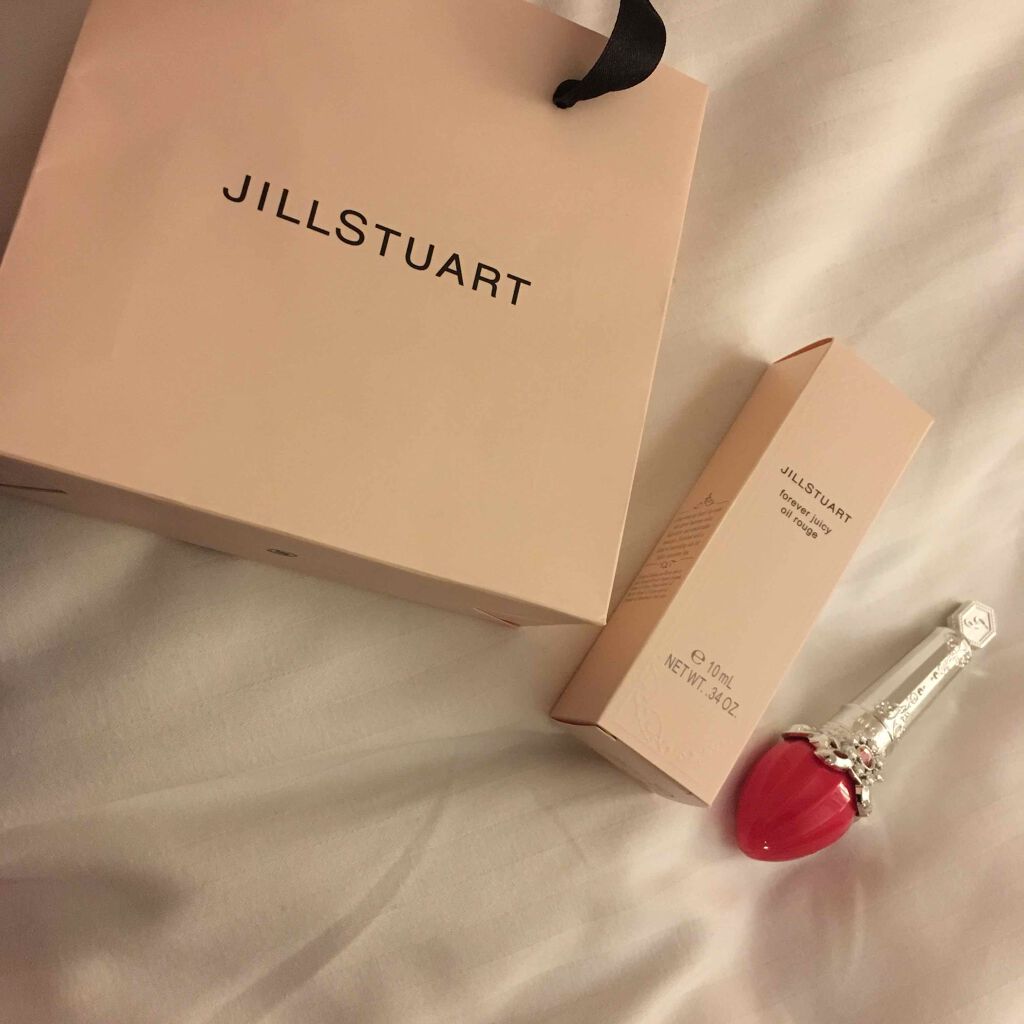 フォーエヴァージューシー オイルルージュ/JILL STUART/口紅を使ったクチコミ(1枚目)