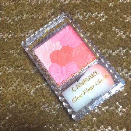 グロウフルールチークス/キャンメイク/パウダーチークを使ったクチコミ(1枚目)