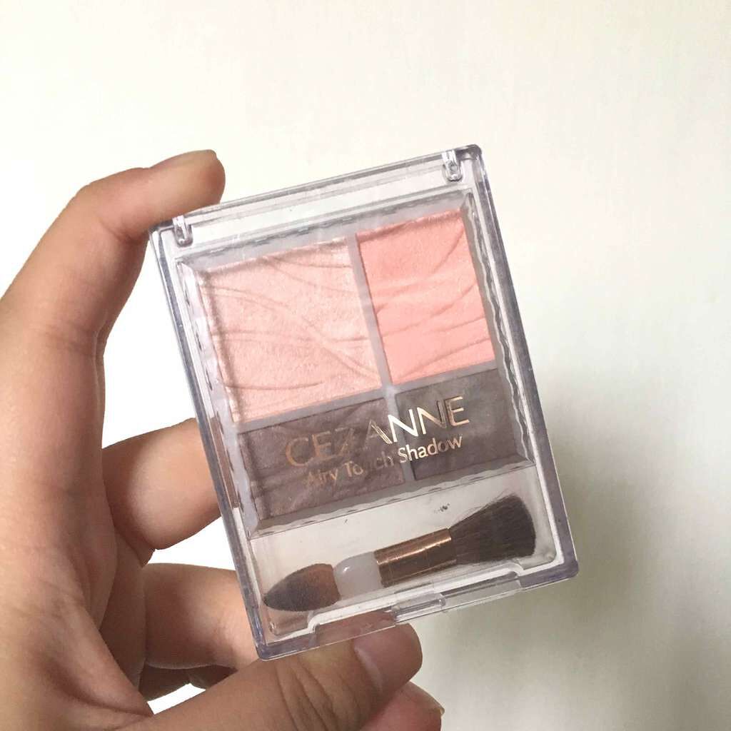 エアリータッチシャドウ/CEZANNE/アイシャドウパレットを使ったクチコミ（1枚目）