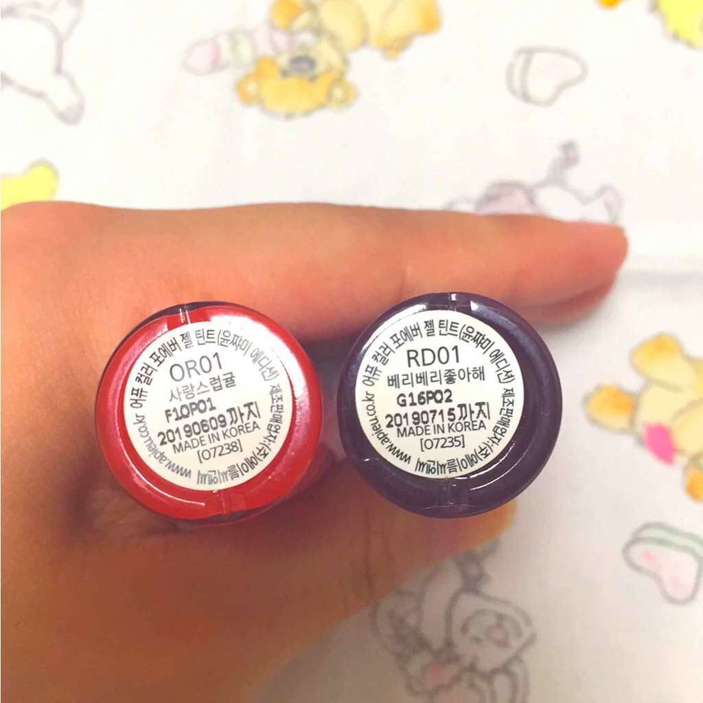 カラーフォーエバージェルティント/A’pieu/口紅を使ったクチコミ（3枚目）