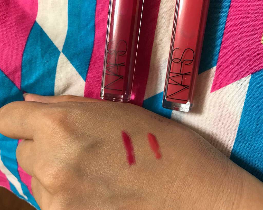 NARS ラージャーザンライフ リップグロスのクチコミ「NARSリップグロス

ネットでお安く見つけてなんとなく購入したものです(^^;;
発色はいい.....」（2枚目）