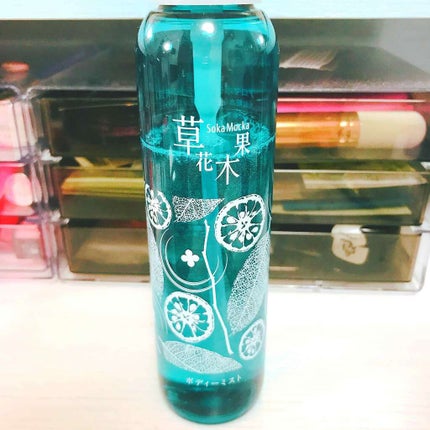 はっかの香りのボディーミスト/草花木果/ボディローションを使ったクチコミ(1枚目)