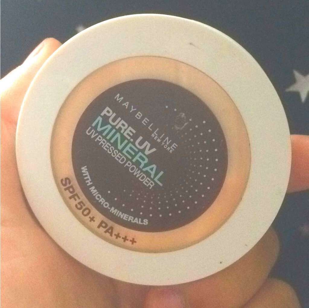 ピュアミネラル UVプレストパウダー/MAYBELLINE NEW YORK/プレストパウダーを使ったクチコミ（1枚目）