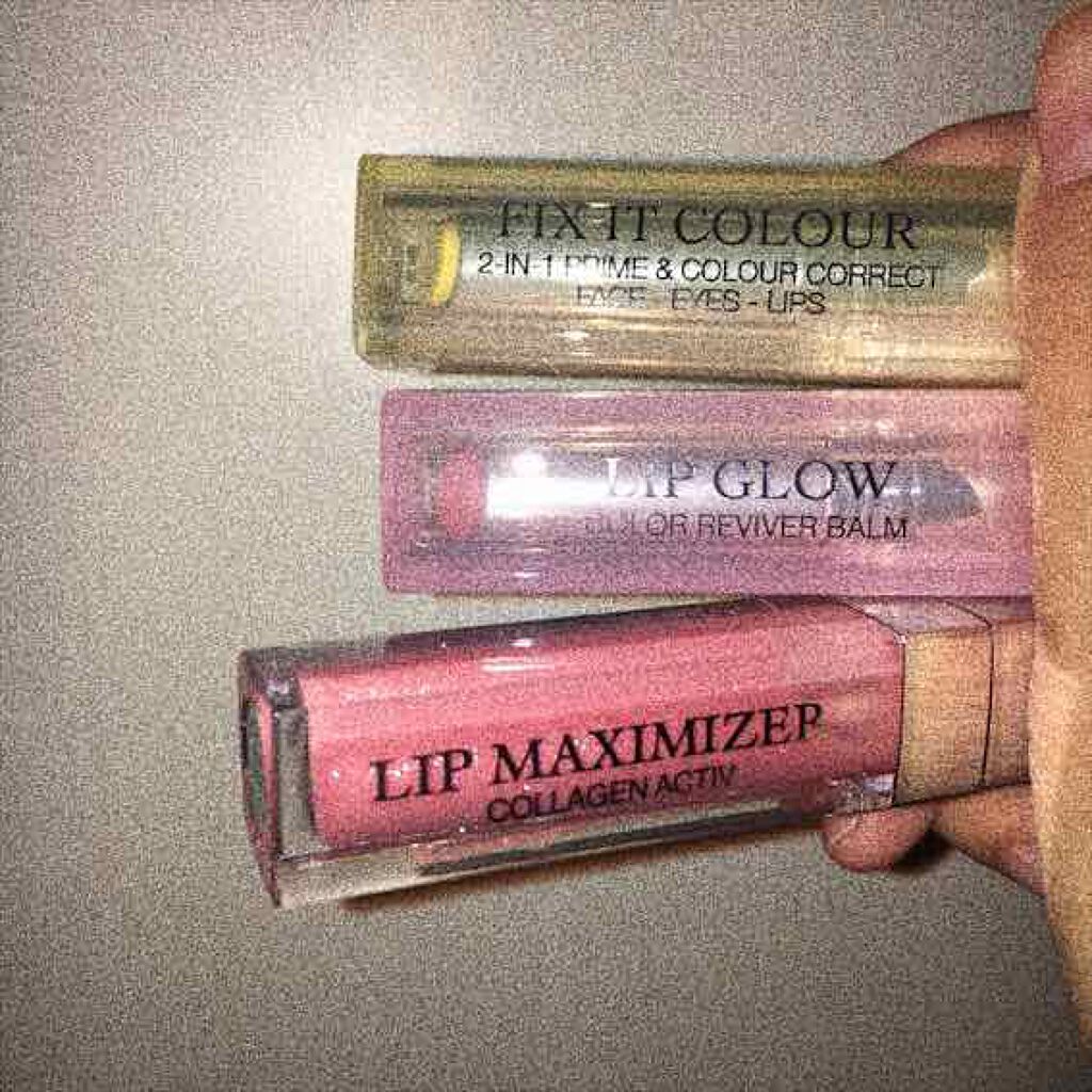 【旧】ディオール アディクト リップ グロウ/Dior/リップケアを使ったクチコミ(1枚目)