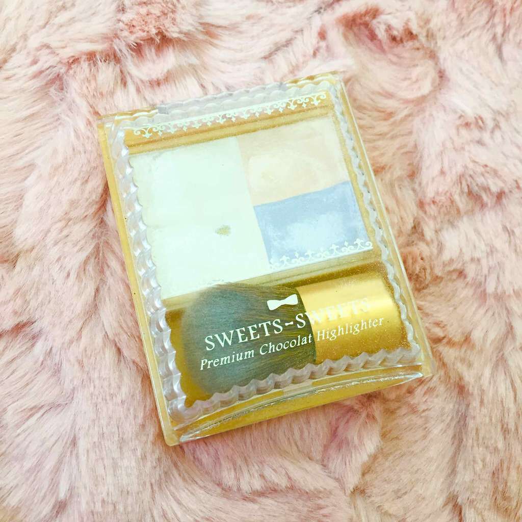 プレミアムショコラハイライター/スウィーツ スウィーツ/パウダーハイライトを使ったクチコミ(1枚目)