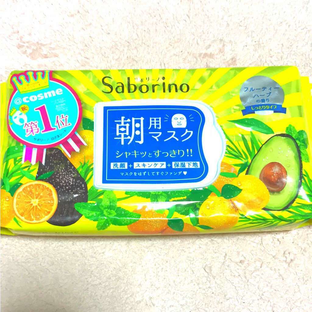 目ざまシート ひきしめタイプ/サボリーノ/シートマスク・パックを使ったクチコミ(1枚目)