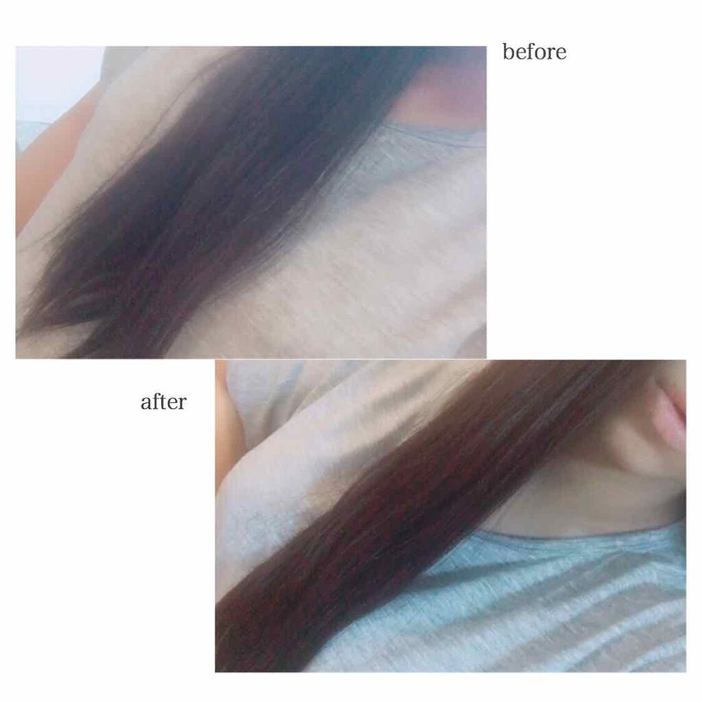 フリッズビーゴーン スムージング ヘアセラム/giovanni/ヘアオイルを使ったクチコミ(4枚目)