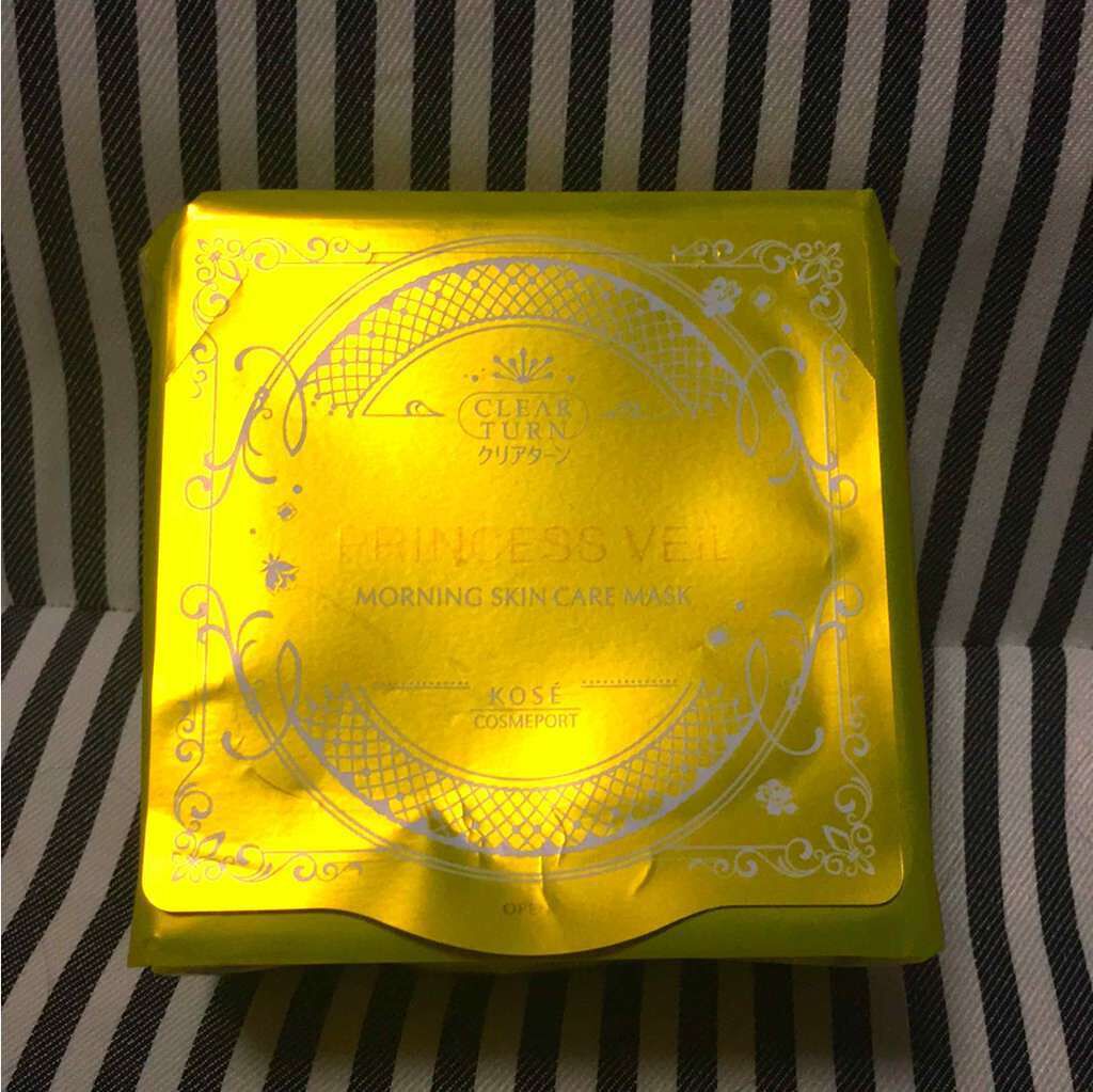 プリンセスヴェール モーニング スキンケア マスク/クリアターン/シートマスク・パックを使ったクチコミ(1枚目)