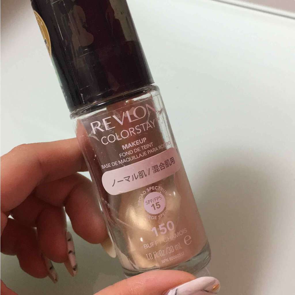 カラーステイ メイクアップ/REVLON/リキッドファンデーションを使ったクチコミ(1枚目)