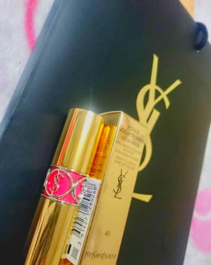 ルージュ ヴォリュプテ シャイン/YVES SAINT LAURENT BEAUTE/口紅を使ったクチコミ(1枚目)