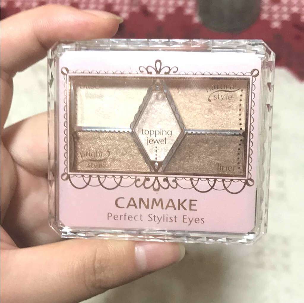 【旧品】パーフェクトスタイリストアイズ/キャンメイク/アイシャドウパレットを使ったクチコミ(1枚目)