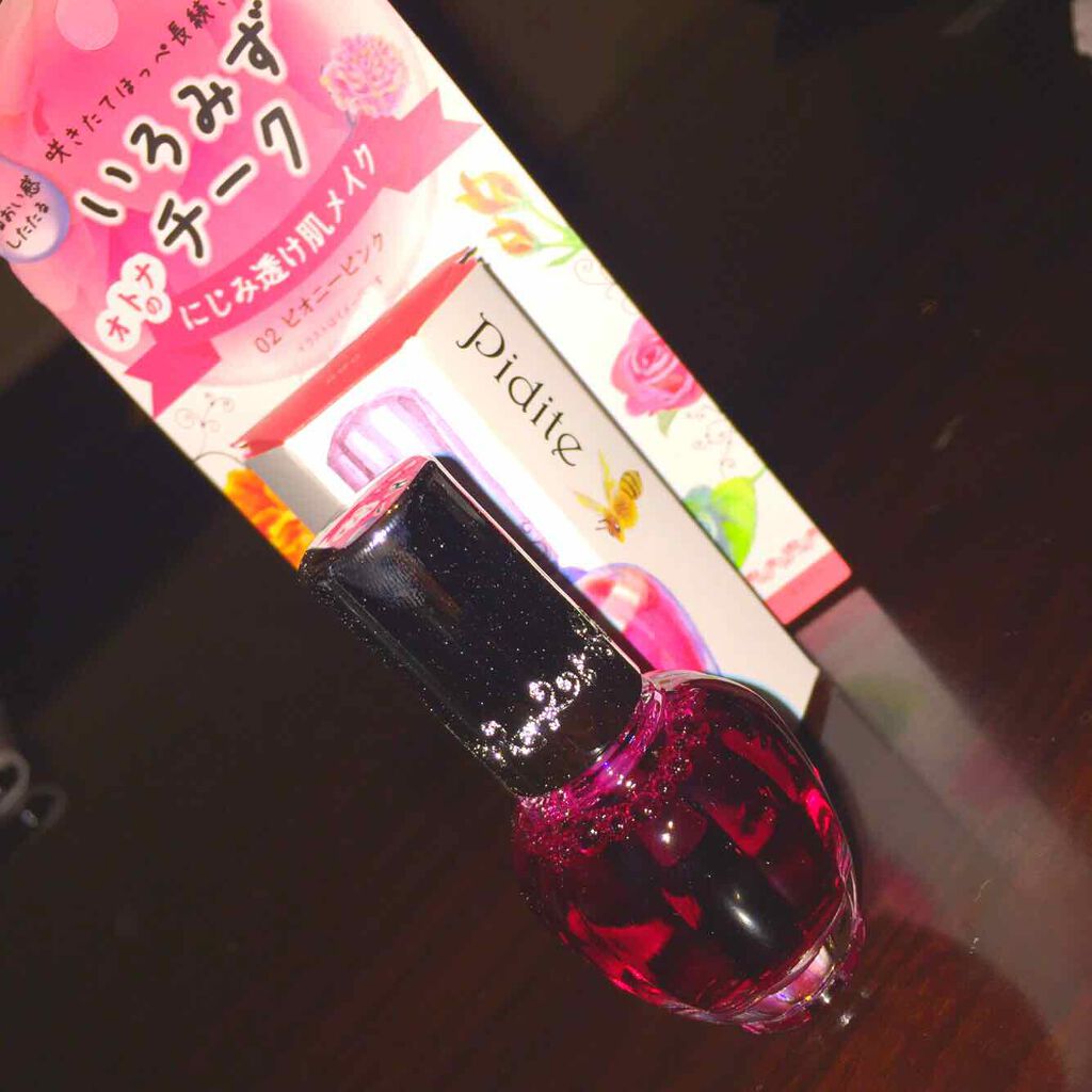 ピディット いろみずチーク/pdc/リキッドチークを使ったクチコミ(1枚目)