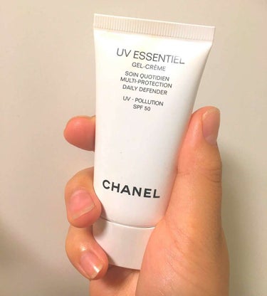 UV エサンシエル ジェルクリーム 50/CHANEL/日焼け止め・UVケアを使ったクチコミ（1枚目）