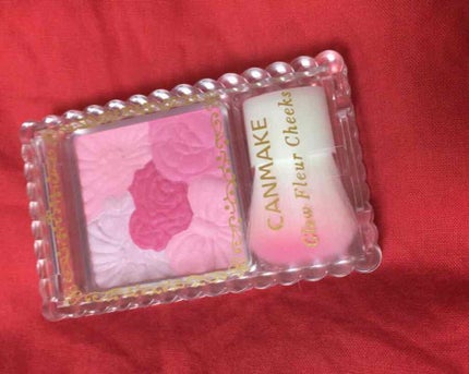 グロウフルールチークス/キャンメイク/パウダーチークを使ったクチコミ(1枚目)