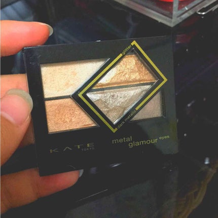 メタルグラマーアイズ/KATE/アイシャドウパレットを使ったクチコミ(1枚目)