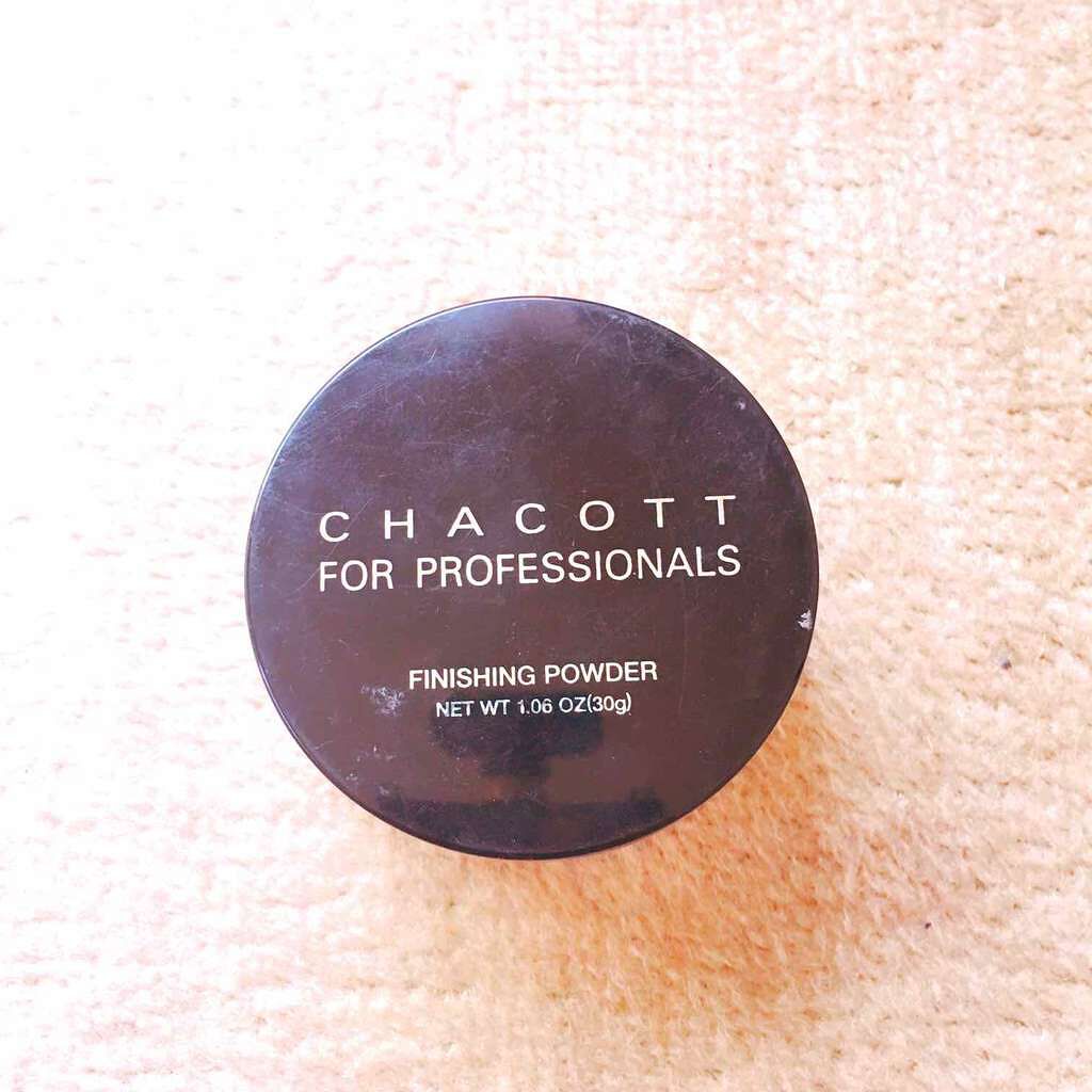 フィニッシングパウダー パールラメ入り/チャコット・コスメティクス/ルースパウダーを使ったクチコミ(1枚目)