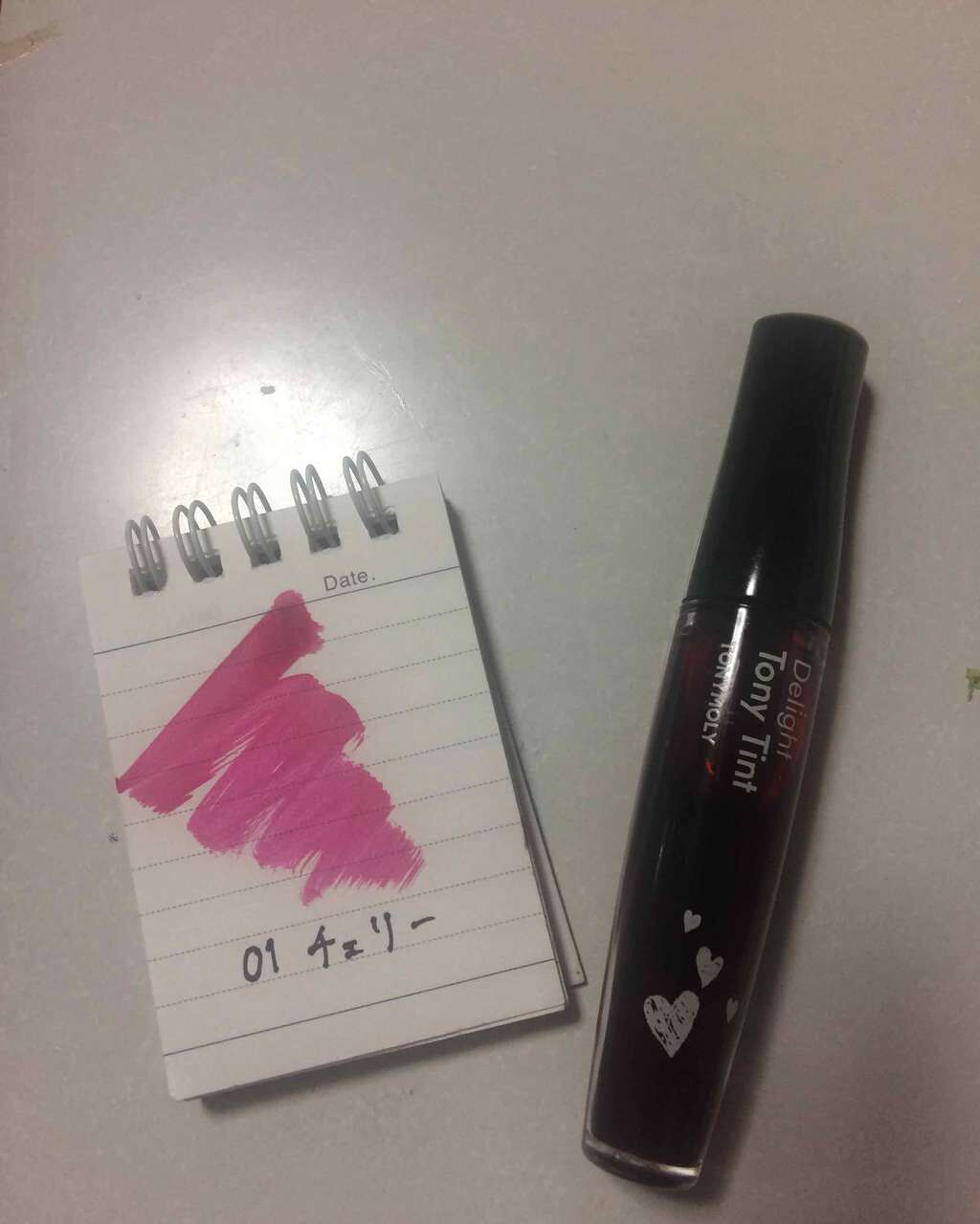 ディライト トニーティント/TONYMOLY/リップティントを使ったクチコミ（1枚目）