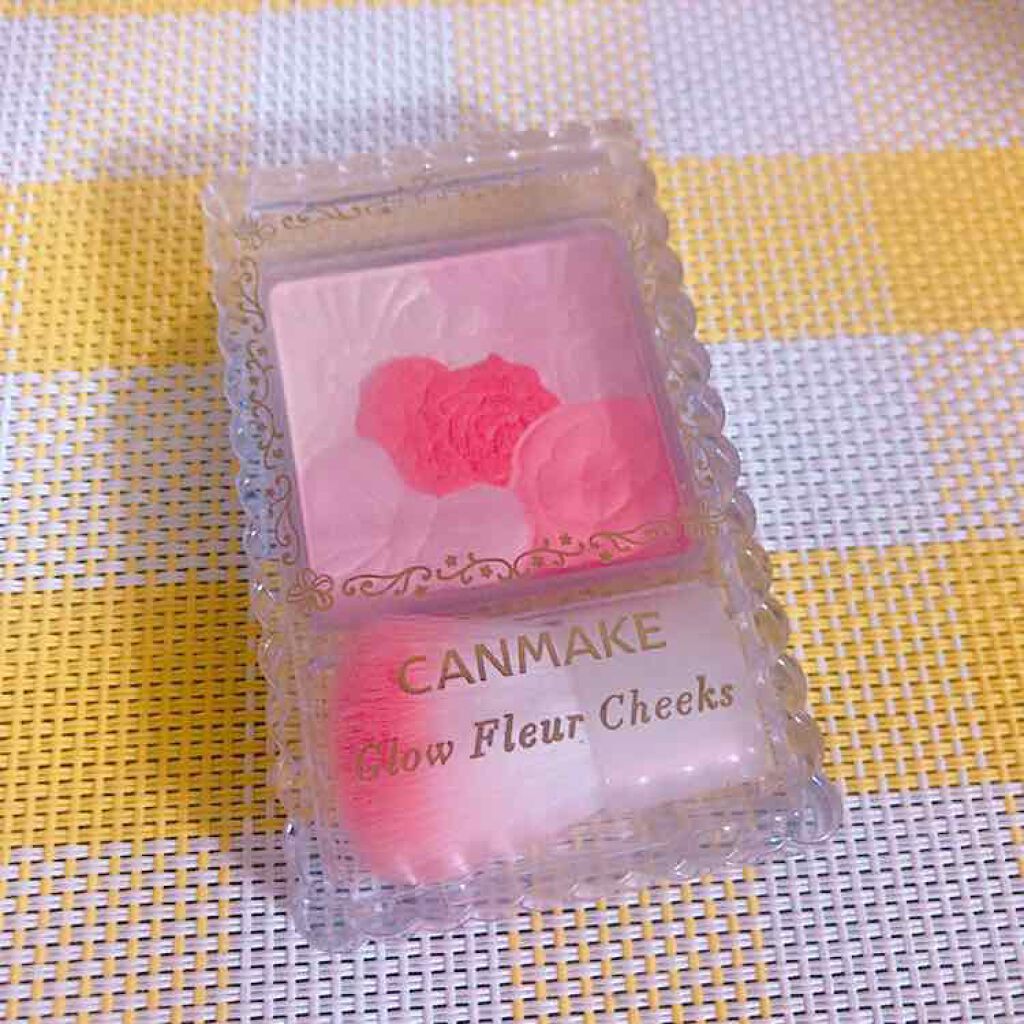 グロウフルールチークス/キャンメイク/パウダーチークを使ったクチコミ(1枚目)
