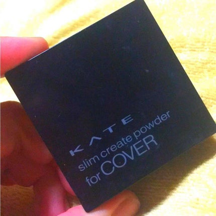 スリムクリエイトパウダー/KATE/プレストパウダーを使ったクチコミ(1枚目)