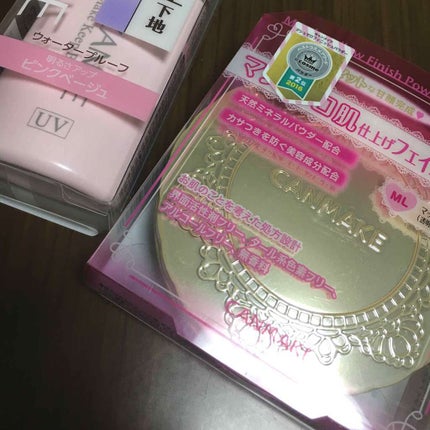 【旧品】マシュマロフィニッシュパウダー/キャンメイク/プレストパウダーを使ったクチコミ(1枚目)