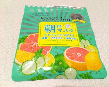 目ざまシート 爽やか果実のすっきりタイプ/サボリーノ/シートマスク・パックを使ったクチコミ（1枚目）