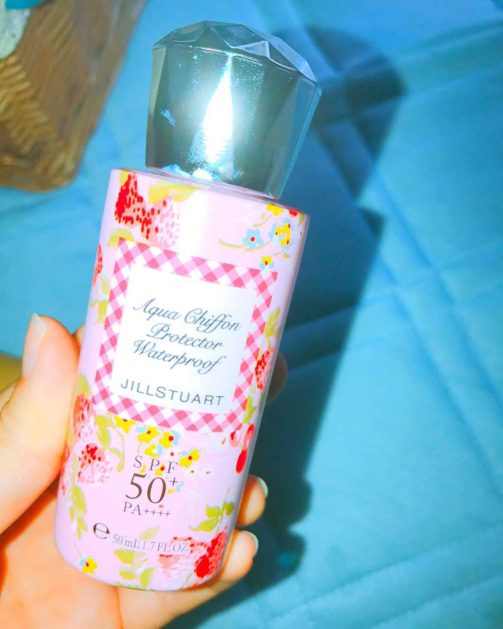 リラックス アクアシフォン プロテクター ウォータープルーフ/JILL STUART/化粧下地を使ったクチコミ（1枚目）