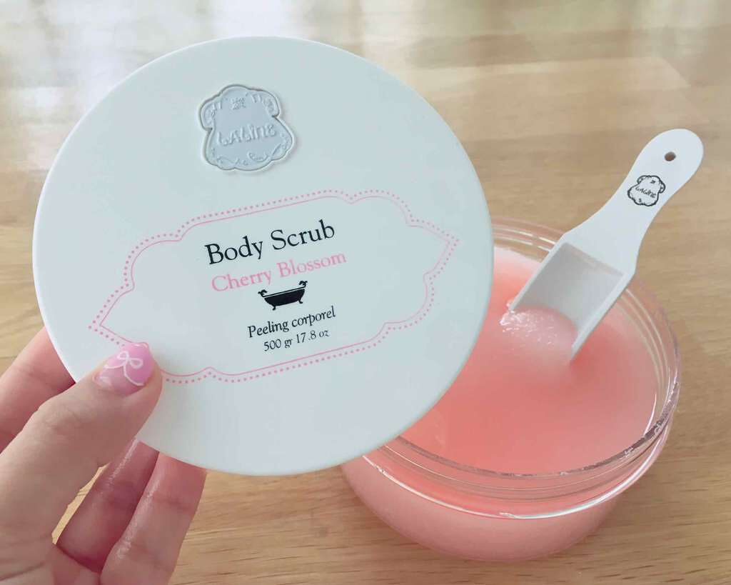 ボディスクラブ チェリーブロッサム/Laline/ボディスクラブを使ったクチコミ(1枚目)