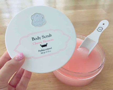 ボディスクラブ チェリーブロッサム/Laline/ボディスクラブを使ったクチコミ(1枚目)