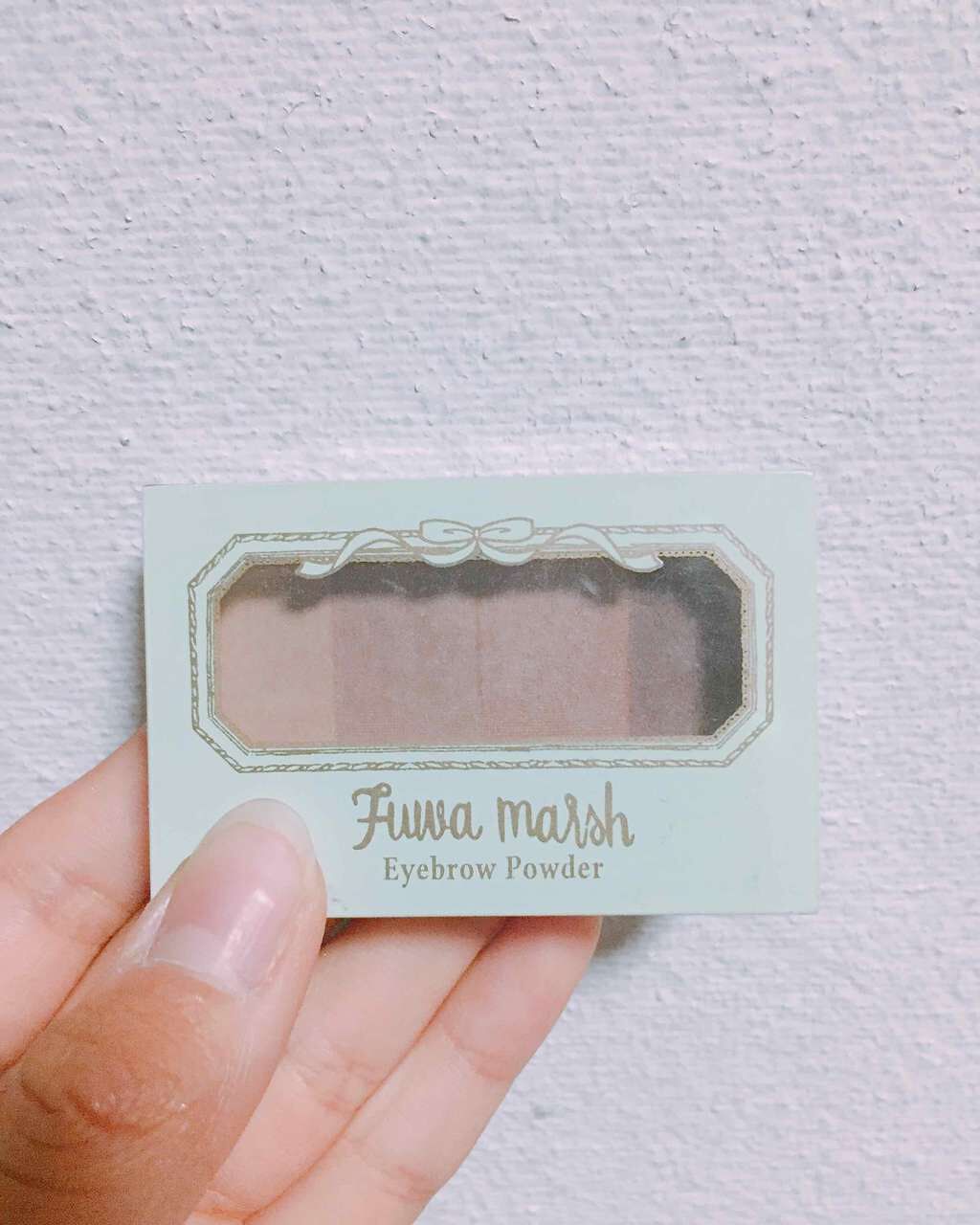 BWふわマシュアイブロウパウダー/ビューティーワールド/パウダーアイブロウを使ったクチコミ（1枚目）