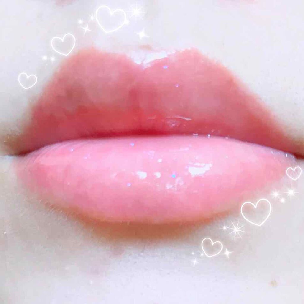 リップケアオイル/excel/リップグロスを使ったクチコミ(4枚目)