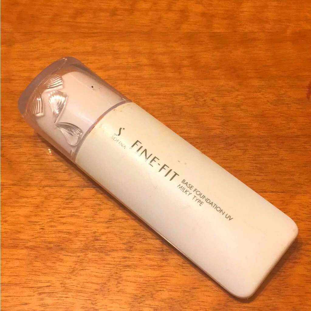 ベースファンデーションUV ミルキィタイプ /ファインフィット/リキッドファンデーションを使ったクチコミ(1枚目)