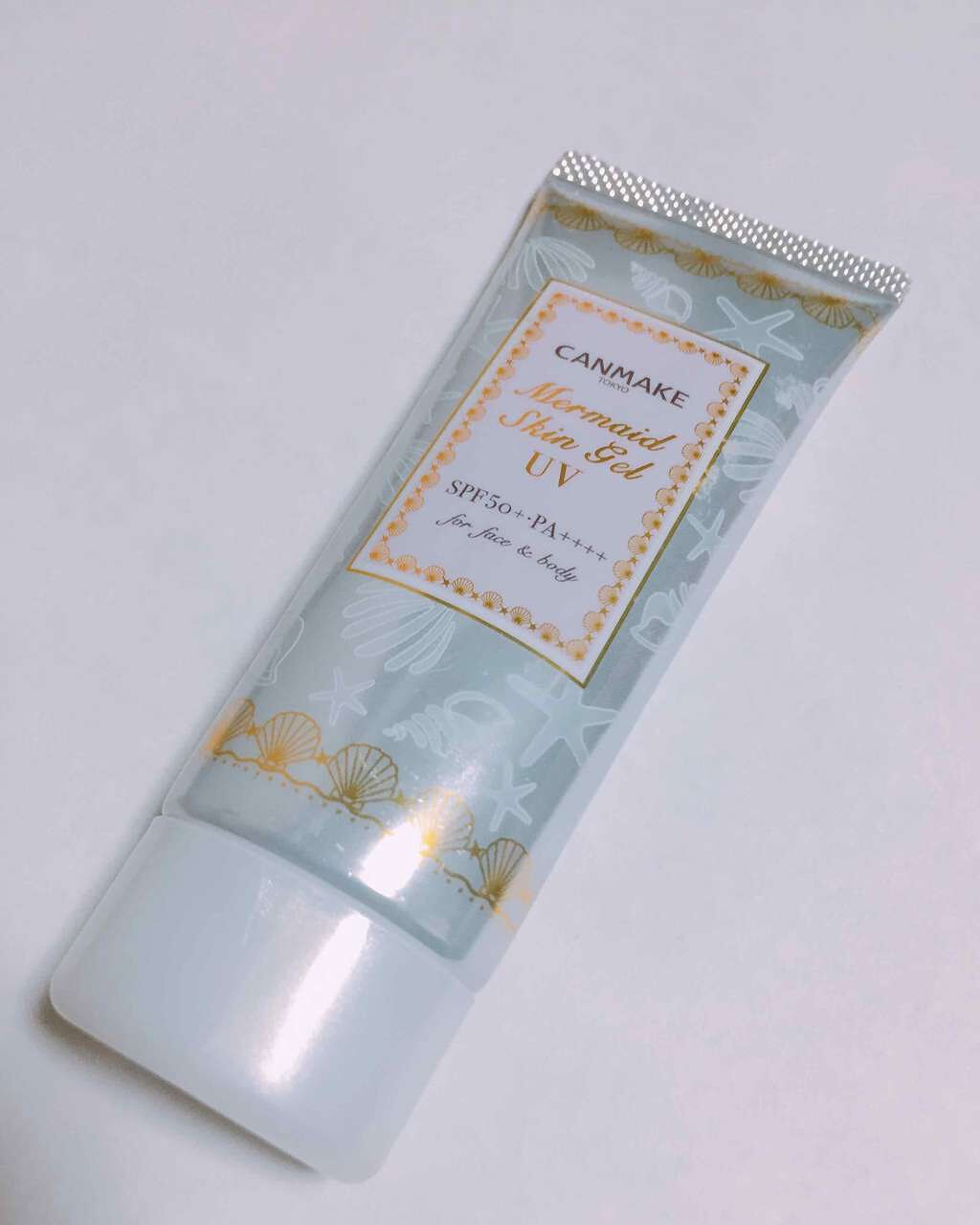 マーメイドスキンジェルUV/キャンメイク/日焼け止めジェルを使ったクチコミ（1枚目）