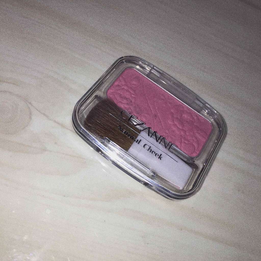 ナチュラル チークN/CEZANNE/パウダーチークを使ったクチコミ(1枚目)