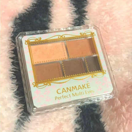 パーフェクトマルチアイズ/キャンメイク/アイシャドウパレットを使ったクチコミ(1枚目)