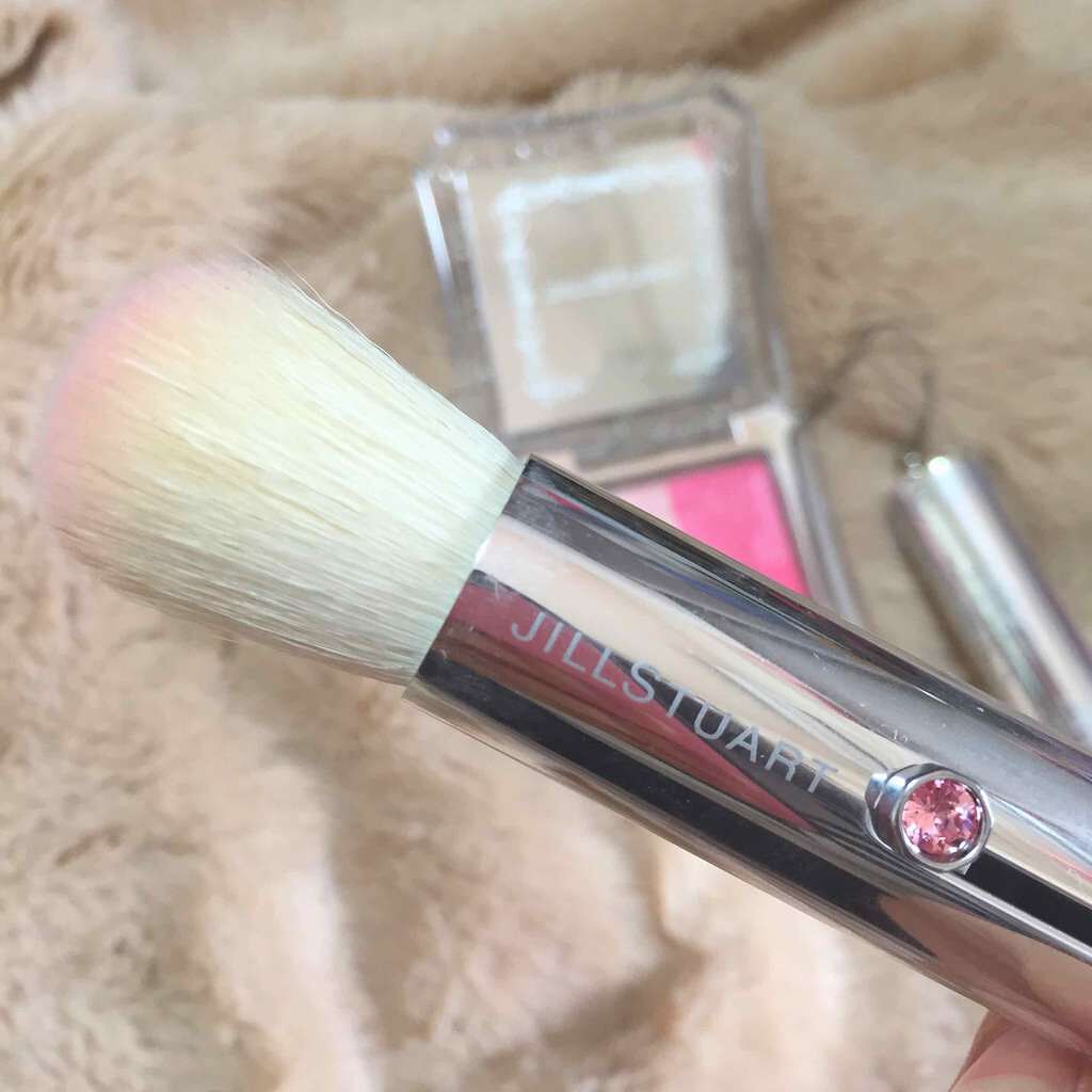 レイヤーブラッシュ コンパクト 01 baby berry/JILL STUART/パウダーチークを使ったクチコミ（3枚目）