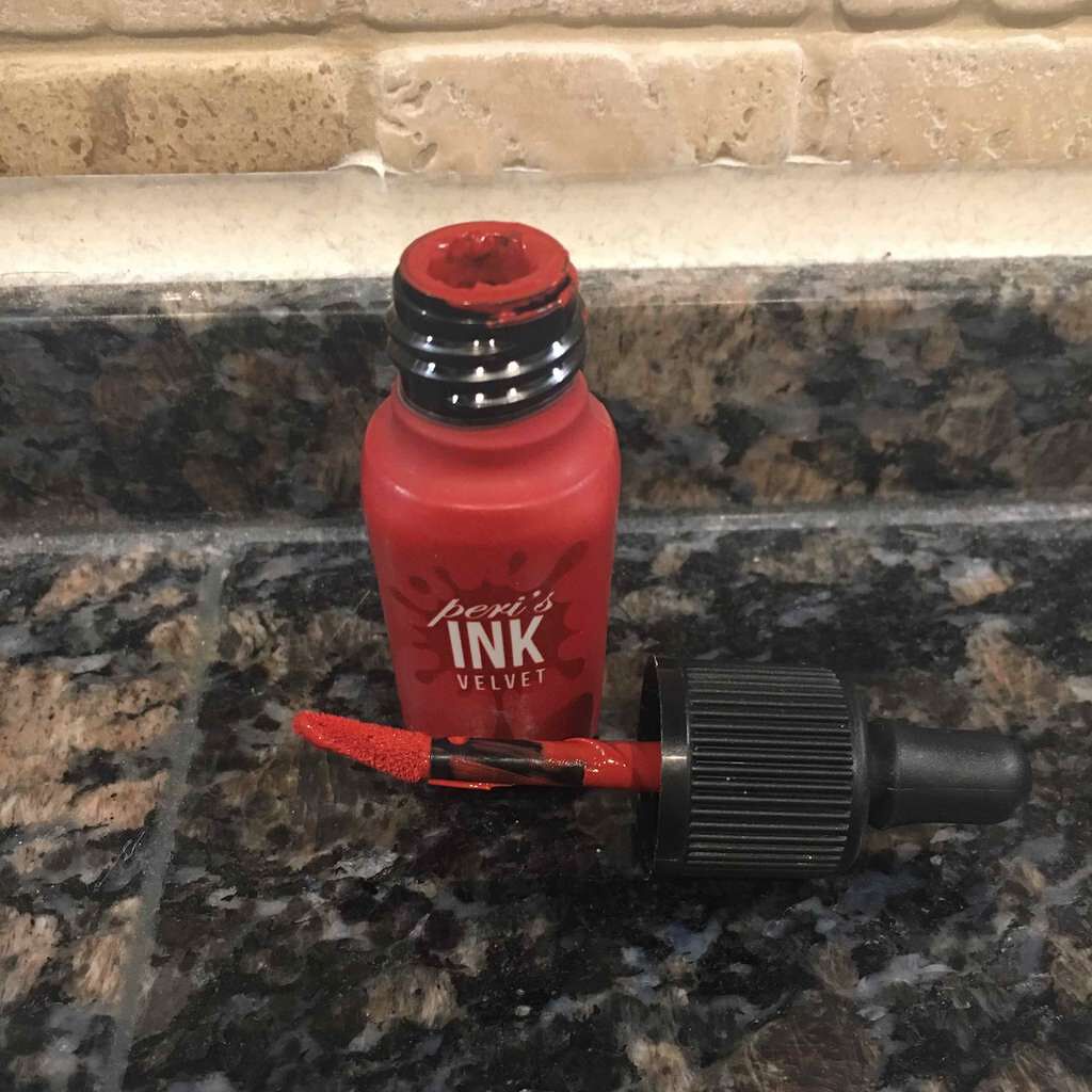 インク ベルベット/PERIPERA/口紅を使ったクチコミ(2枚目)