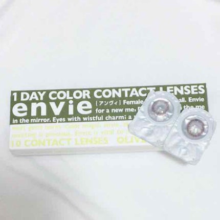 envie 1day/envie/ワンデー(1DAY)カラコンを使ったクチコミ(1枚目)