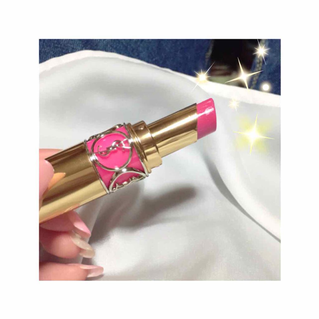 ルージュ ヴォリュプテ シャイン/YVES SAINT LAURENT BEAUTE/口紅を使ったクチコミ（1枚目）