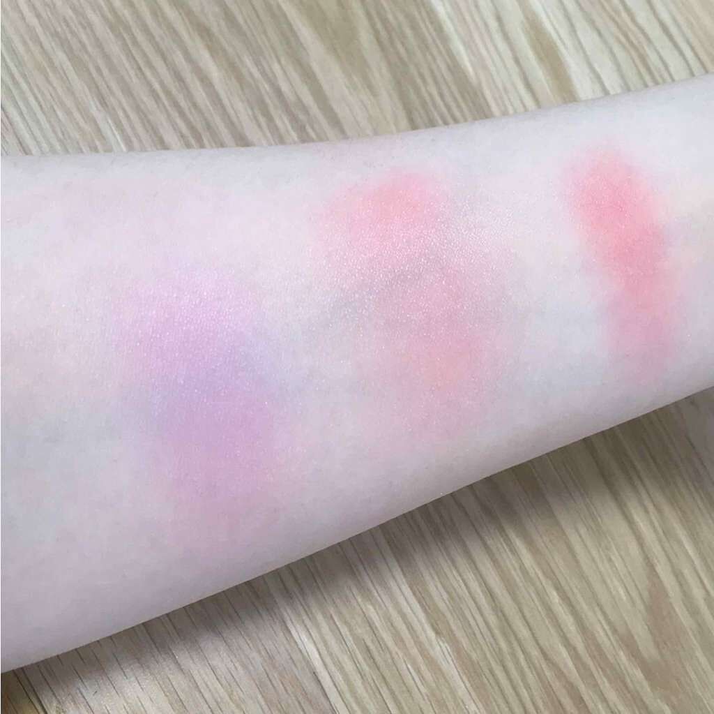 レイヤーブラッシュ コンパクト 02 pop sorbet/JILL STUART/パウダーチークを使ったクチコミ（2枚目）