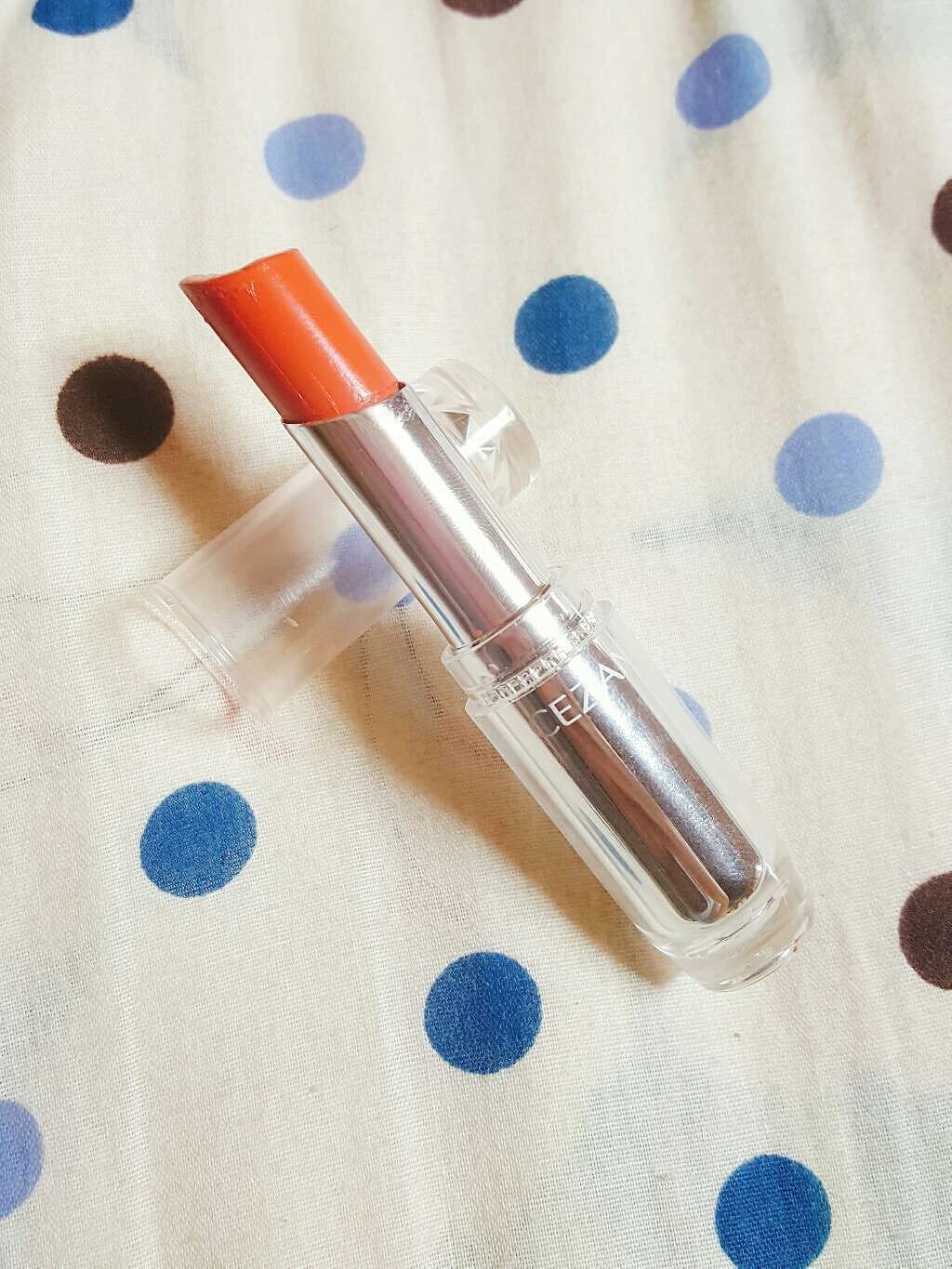 ラスティンググロスリップ/CEZANNE/口紅を使ったクチコミ(1枚目)