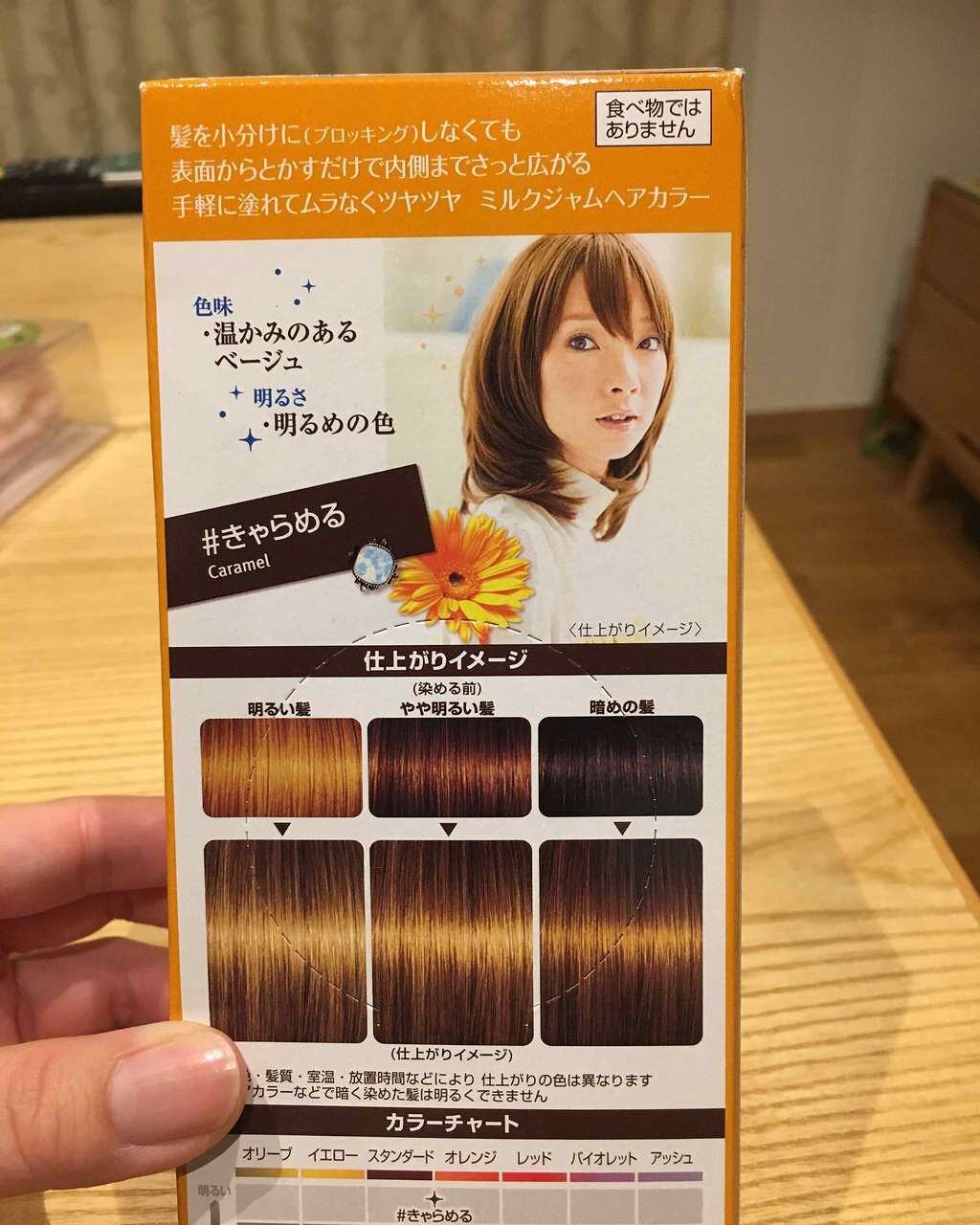 ミルクジャムヘアカラー/ルシードエル/ヘアカラーを使ったクチコミ(2枚目)