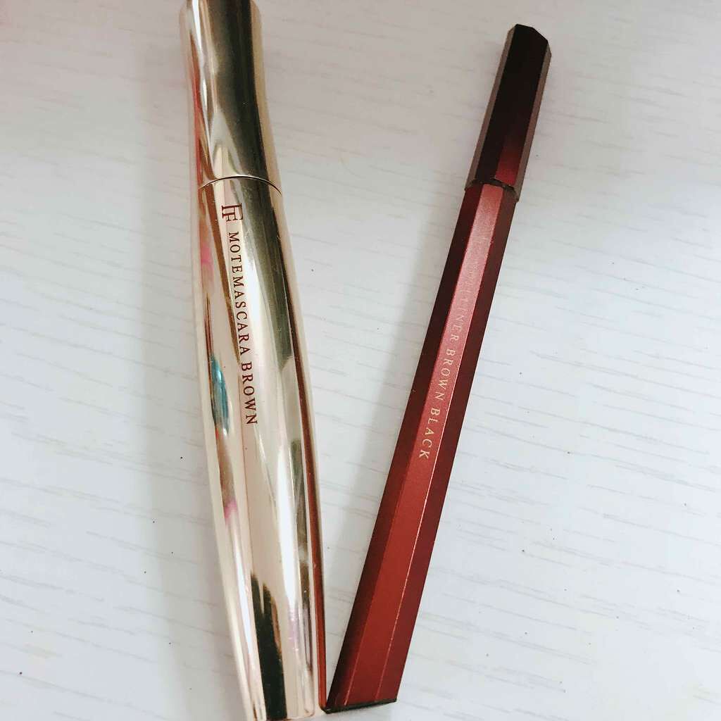 モテマスカラ リペア Br(ブラウン)/UZU BY FLOWFUSHI/マスカラ下地を使ったクチコミ（1枚目）