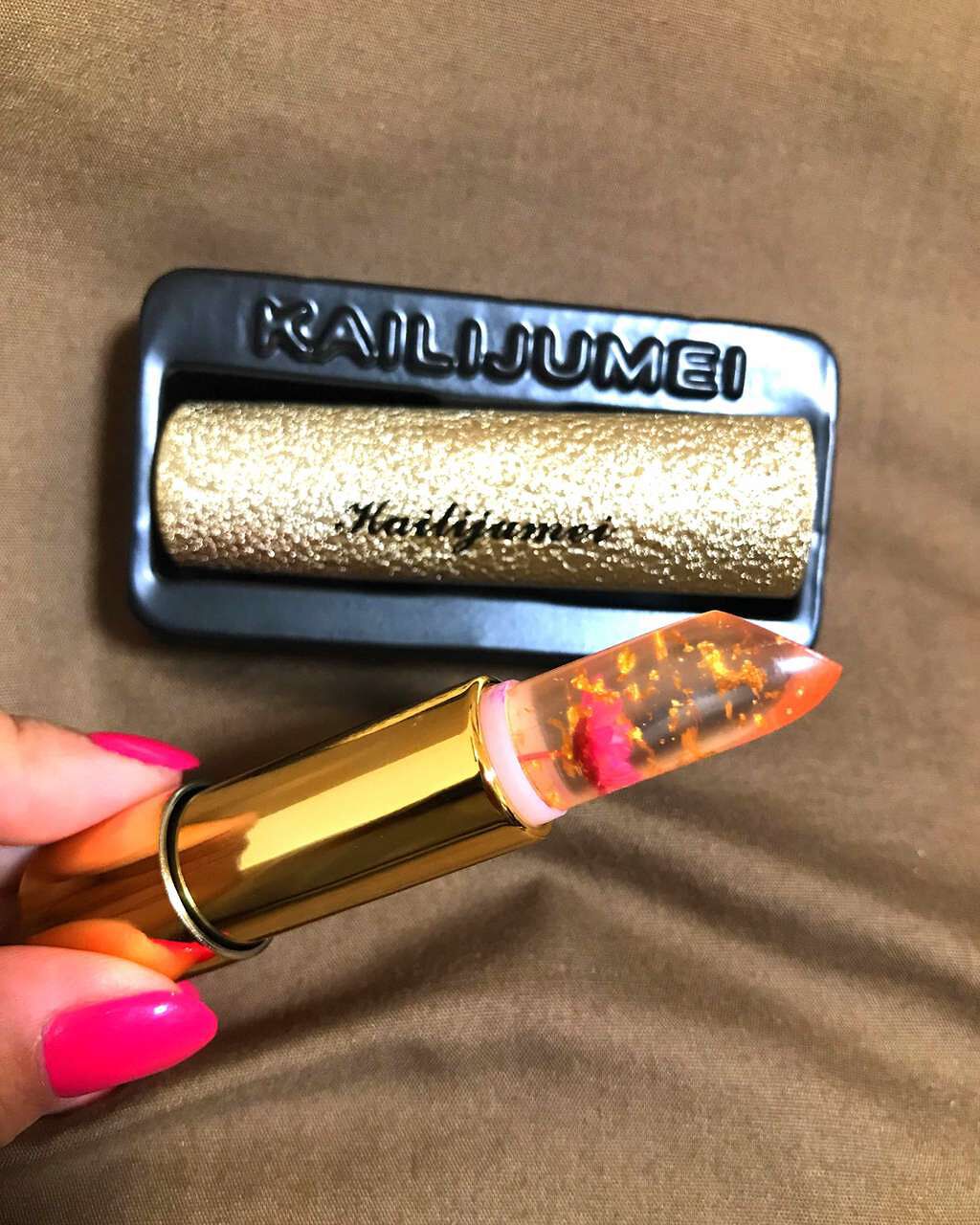 フラワーティントリップN オイルイン/Kailijumei/リップティントを使ったクチコミ(1枚目)