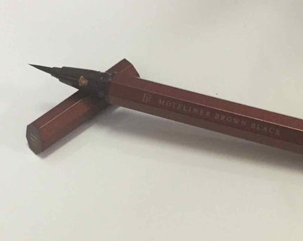 モテライナー リキッド/UZU BY FLOWFUSHI/リキッドアイライナーを使ったクチコミ(1枚目)